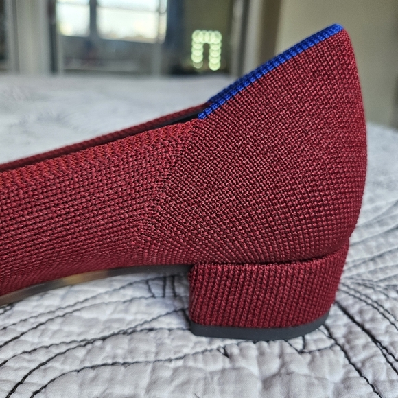 EUC LIKE NEW Rothy’s The High Point Autumn Red Women 6 - Picture 5 of 16